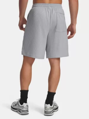 Pantaloni scurți pentru bărbați UNDER ARMOUR UA RIVAL WAFFLE SHORT 1383107-011 GRI