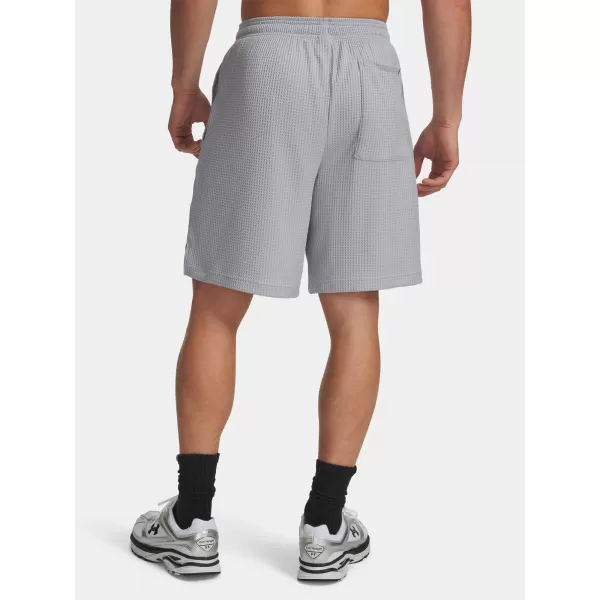  Pantaloni scurți pentru bărbați UNDER ARMOUR UA RIVAL WAFFLE SHORT 1383107-011 GRI 