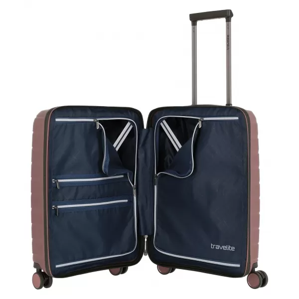  Valiză TRAVELITE AIR BASE 4W S FRONT POCKET LILIAC 