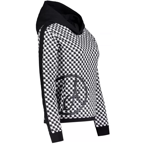  Hanorac de dama ALTISPORT GILL NEGRU/ALB 