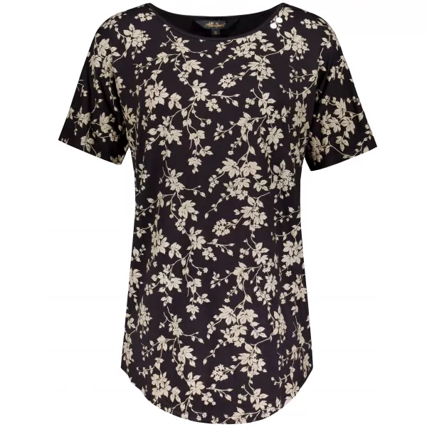  Tricou de damă ALTISPORT GYLDA NEGRU 