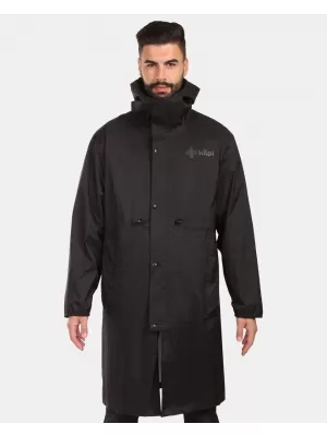 Pelernă de ploaie pentru bărbați KILPI TEAM RAINCOAT-U ZU0105KI NEGRU