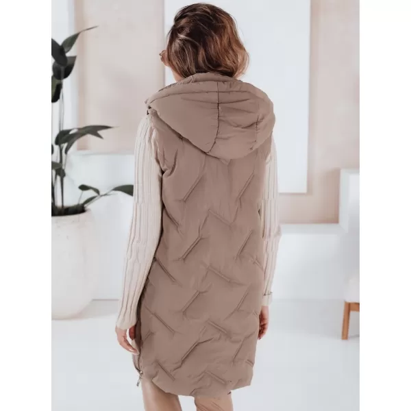  Geacă pentru doamne DSTREET TY5098 CARAMEL 