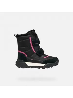 Botine pentru fete GEOX TREKKYUP AB J46M7E08V22C0922 NEGRU
