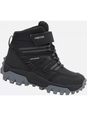 Pantofi băieți GEOX HIMALAYA ABX NEGRU