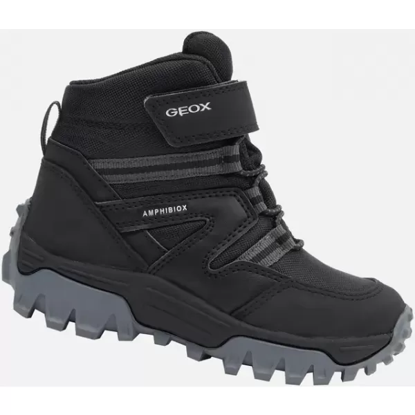  Pantofi băieți GEOX HIMALAYA ABX NEGRU 