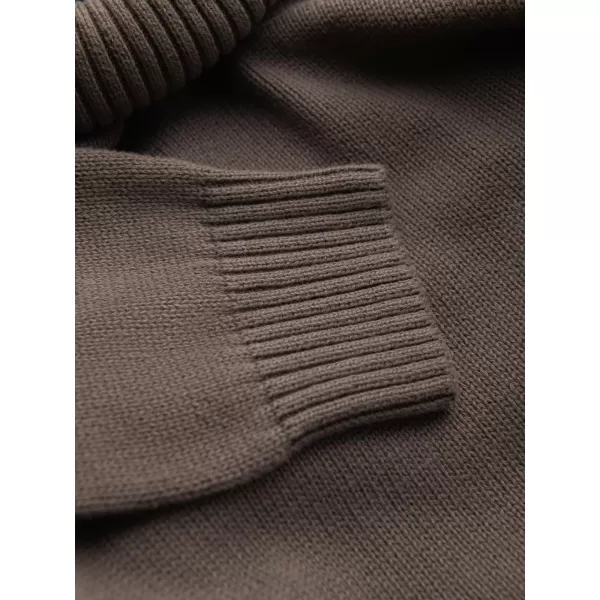  Pulover pentru bărbați OMBRE OM-SWTN-0163 GRI-MARO 