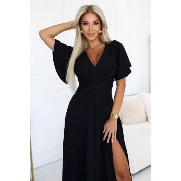  Rochie NUMOCO JENNIFER 581-7 NEGRU 