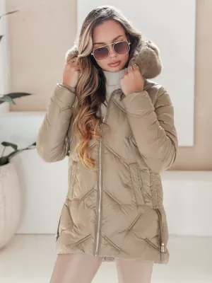 Geacă pentru doamne DSTREET TY5051 CARAMEL