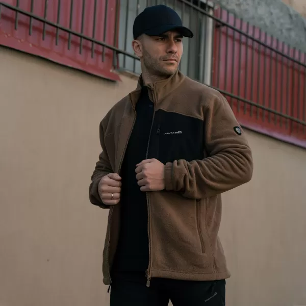 Hanorac pentru bărbați PENTAGON ATHOS 2.0 MEN΄S FLEECE JACKET K08047 COIOT 