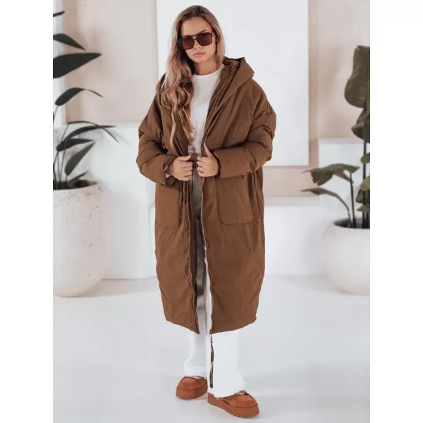  Geacă pentru doamne DSTREET TY3238 CARAMEL 