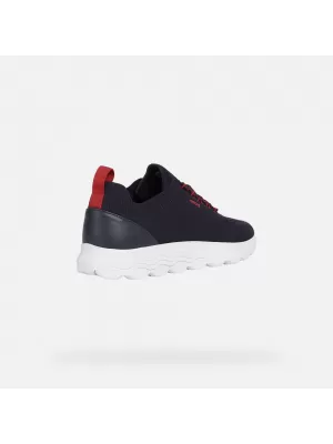 Adidași pentru bărbați GEOX SPHERICA G002561 ALBASTRU ÎNCHIS