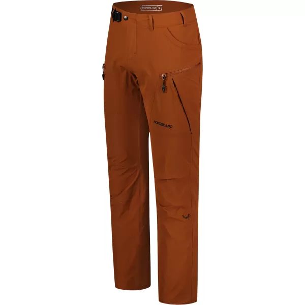  Pantaloni în aer liber pentru bărbați NORDBLANC FORGE NBSPM8191 MARO 