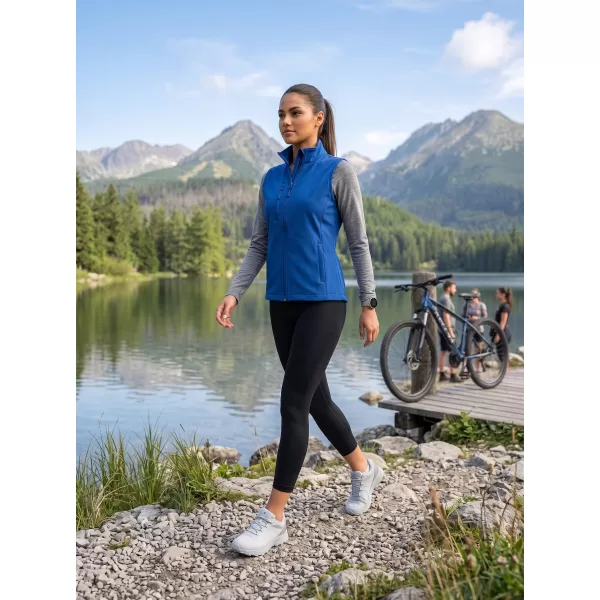  Vesta softshell dama ALTISPORT NoPrint NP/ALW965 ALBASTRU REGAL 