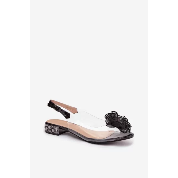  Sandale de dama D&A MR52-230 NEGRU 