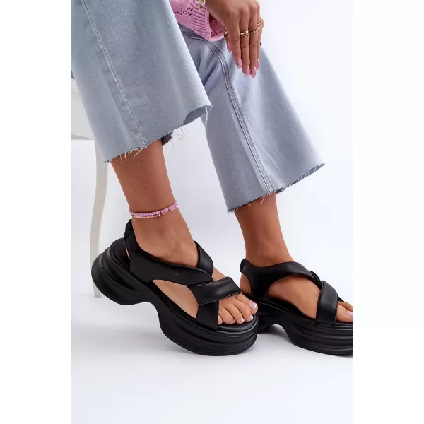 Sandale de dama ZAZOO 2743 NEGRU 