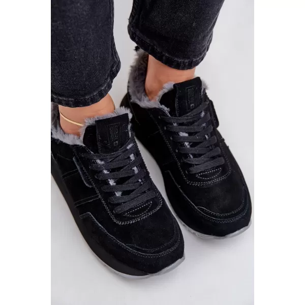  Adidași de damă BIG STAR OO274580 BLACK Pantofi Big Star 