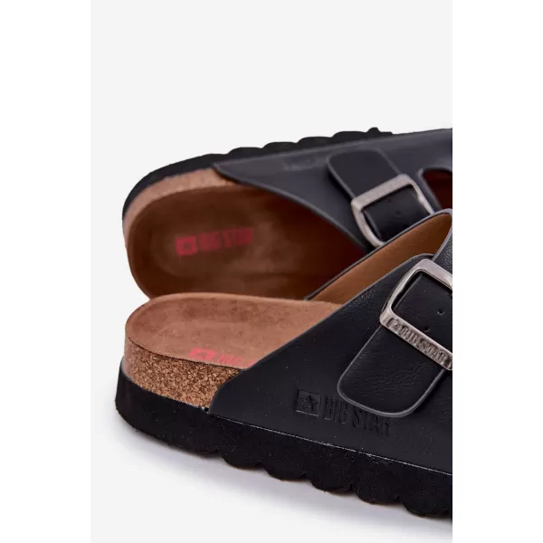  Papuci barbati BIG STAR NN174531 NEGRI Pantofi Big Star 