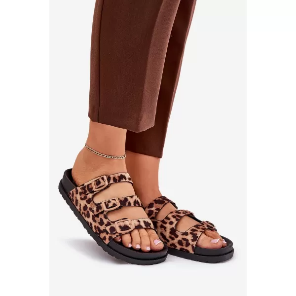  Papuci de damă BOTO ULIRI 36081 LEOPARD 