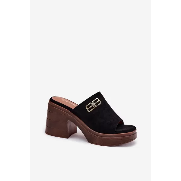  Papuci de damă VINCEZA 17400 NEGRU 