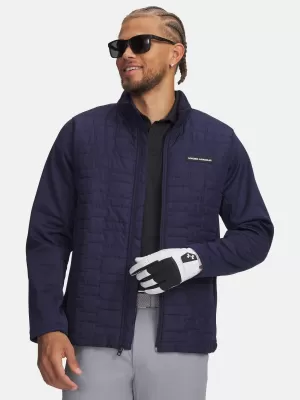 Jachetă pentru bărbați UNDER ARMOUR DRIVE PRO INSULATED JACKET 6011061-410 ALBASTRU