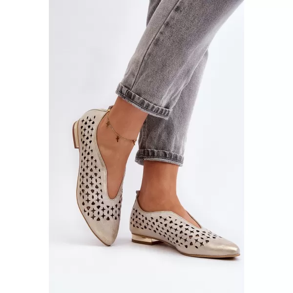  Balerini de dama ZAZOO 2883 AUR 