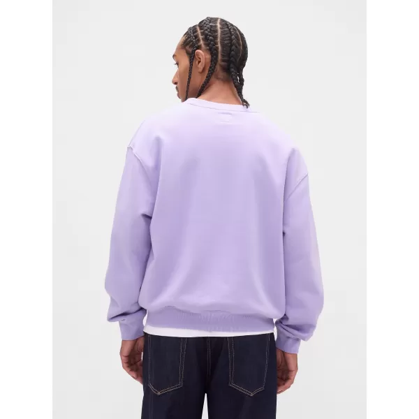  Hanorac pentru bărbați GAP LOGO SWEATSHIRT 821273-07 ORHIDEE 
