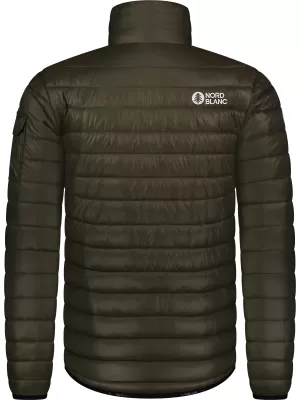 Jachetă matlasată pentru bărbați NORDBLANC BURROW NBWJM8261 VERDE ARMATĂ