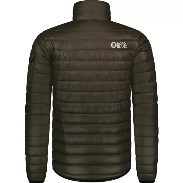  Jachetă matlasată pentru bărbați NORDBLANC BURROW NBWJM8261 VERDE ARMATĂ 