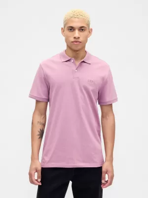 Tricou pentru bărbați cu guler GAP POLO SHIRT 586306-37 MOV FIRAV