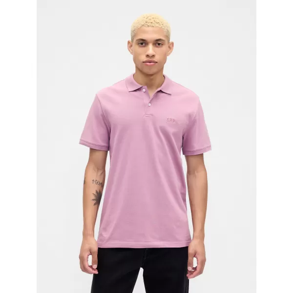  Tricou pentru bărbați cu guler GAP POLO SHIRT 586306-37 MOV FIRAV 