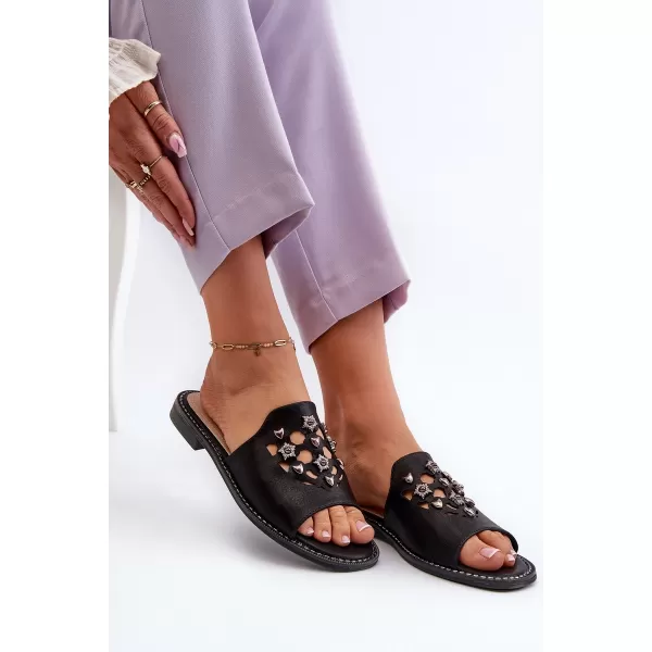  Sandale de dama S.BARSKI KV27-063 NEGRU 