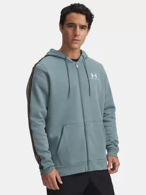 Hanorac pentru bărbați UNDER ARMOUR UA ICON FLEECE FZ TAPING 1390298-587 ALBASTRU