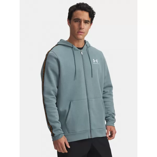  Hanorac pentru bărbați UNDER ARMOUR UA ICON FLEECE FZ TAPING 1390298-587 ALBASTRU 