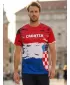 Tricou premium pentru bărbați ALTISPORT VOJ/ALM036HR/TR01 CROAŢIA