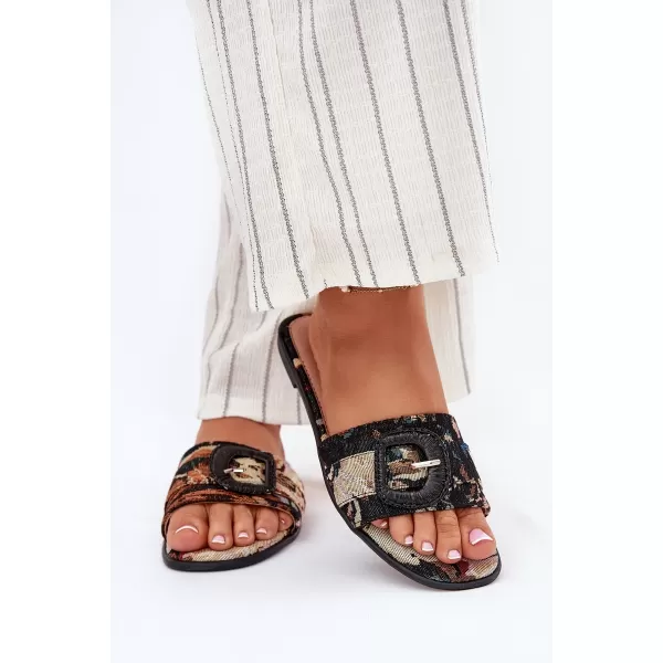  Papuci de damă BOTO CLARIOLA 37411 NEGRU 