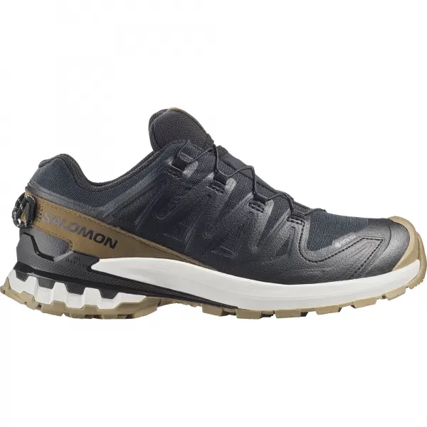  Pantofi de dama SALOMON XA PRO 3D V9 GTX LIFELONG W L47999700 NEGRU/COYOTE BROWN/GHEAȚĂ DE VANILIE 