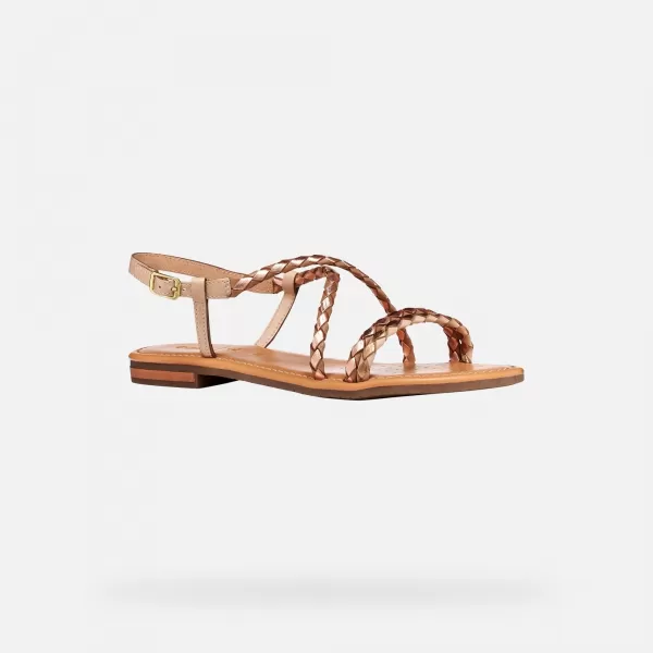  Sandale de dama GEOX SOZY S G013087 ROZ 