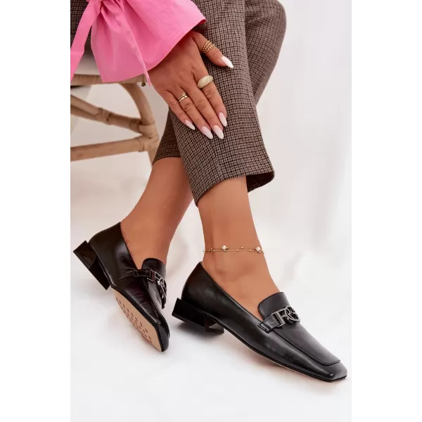  Mocasini de dama D&A CR61-3125 NEGRU 