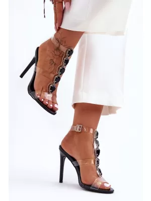 Sandale de dama BOTO MR-16 26488 NEGRU