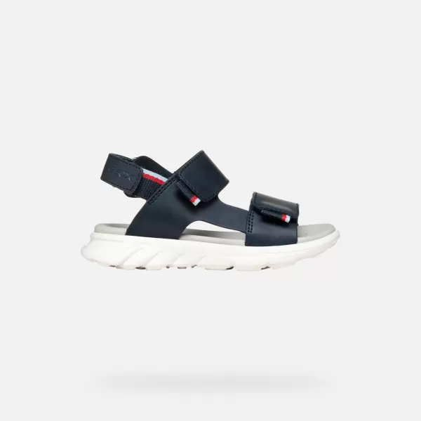  Sandale pentru baieti GEOX SANDAL AIRADYUM J55F1B0009BC0735 ALBASTRU ÎNCHIS 