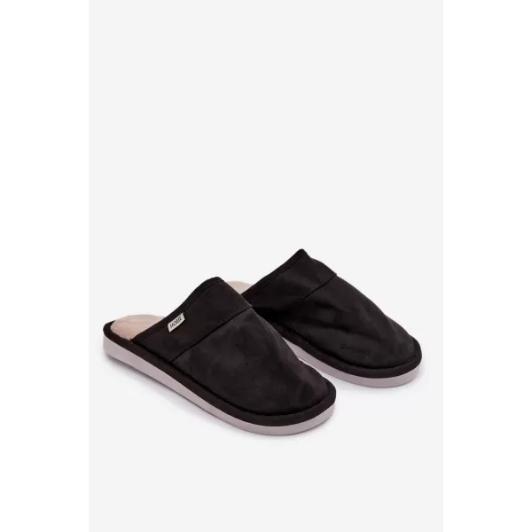  Papuci pentru bărbați BOTO SELOMIR 40720 NEGRU 