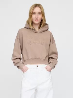 Hanorac de dama GAP LOGO PULLOVER HOODIE 746918-04 TRASEU DE MUNTE