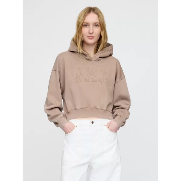  Hanorac de dama GAP LOGO PULLOVER HOODIE 746918-04 TRASEU DE MUNTE 