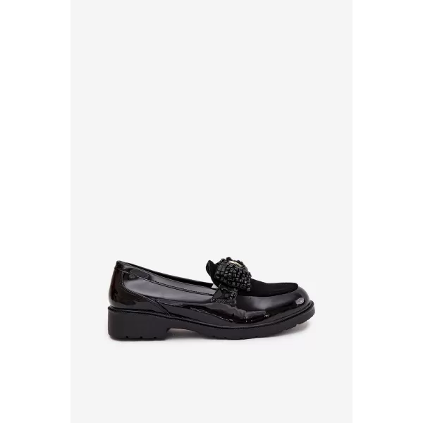  Mocasini de dama D&A HY51-319 NEGRU 