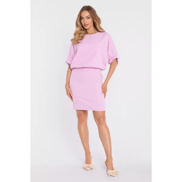  Rochie MOE M904 ROZ BOMBOANĂ 