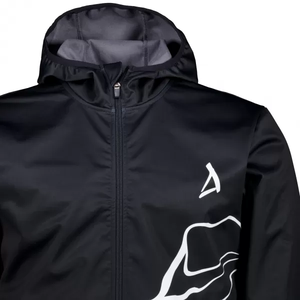  Jachetă softshell premium pentru bărbați ALTISPORT VOJ/ALM073JACK01 NEGRU 