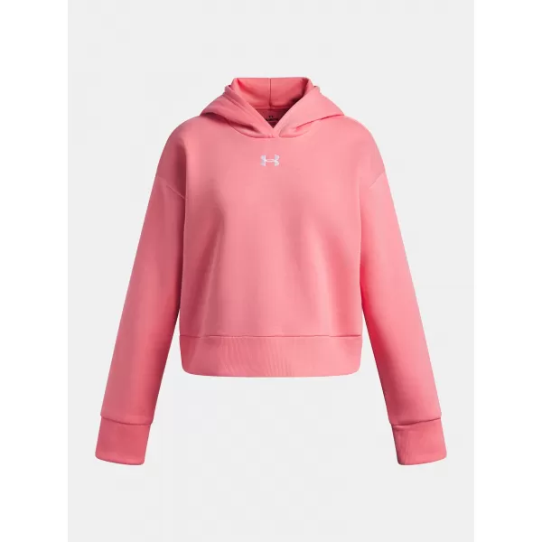  Hanorac pentru fete UNDER ARMOUR UA RIVAL FLEECE HOODIE 1379517-600 ROZ 