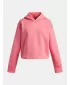 Hanorac pentru fete UNDER ARMOUR UA RIVAL FLEECE HOODIE 1379517-600 ROZ