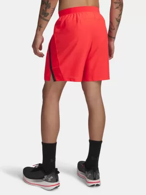 Pantaloni scurți pentru bărbați UNDER ARMOUR UA LAUNCH 7'' SHORTS 1382620-714 ROŞU